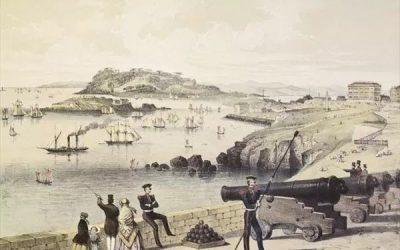 Drake’s Island making the news back in 1848