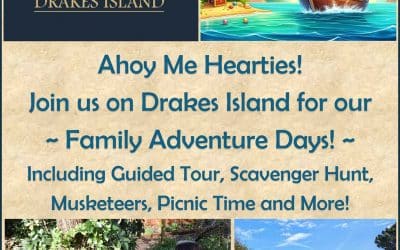 All aboard for a wonderful Family Day Adventure on Drake’s Island on 8th August 2024!