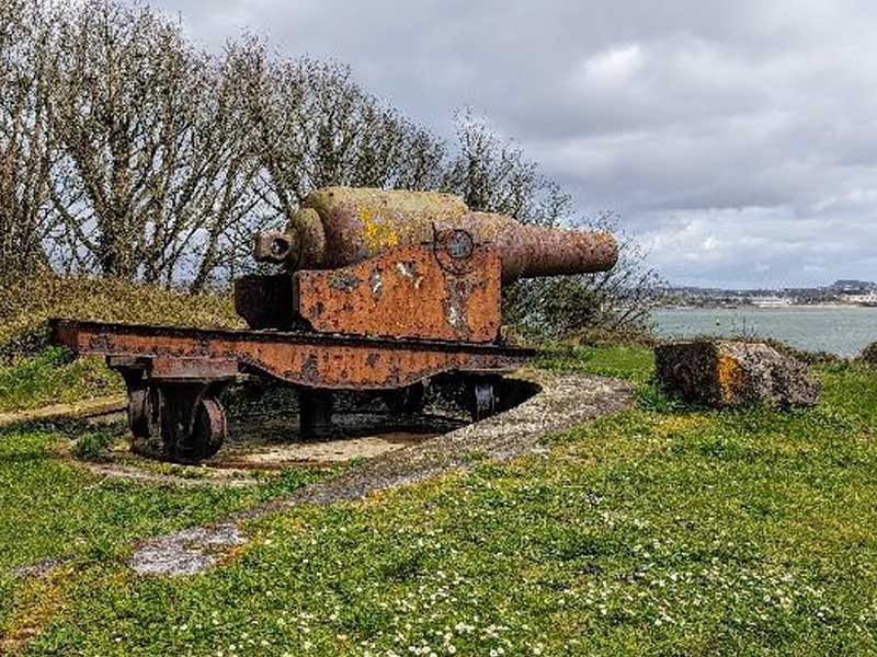 Drakes Island cannon
